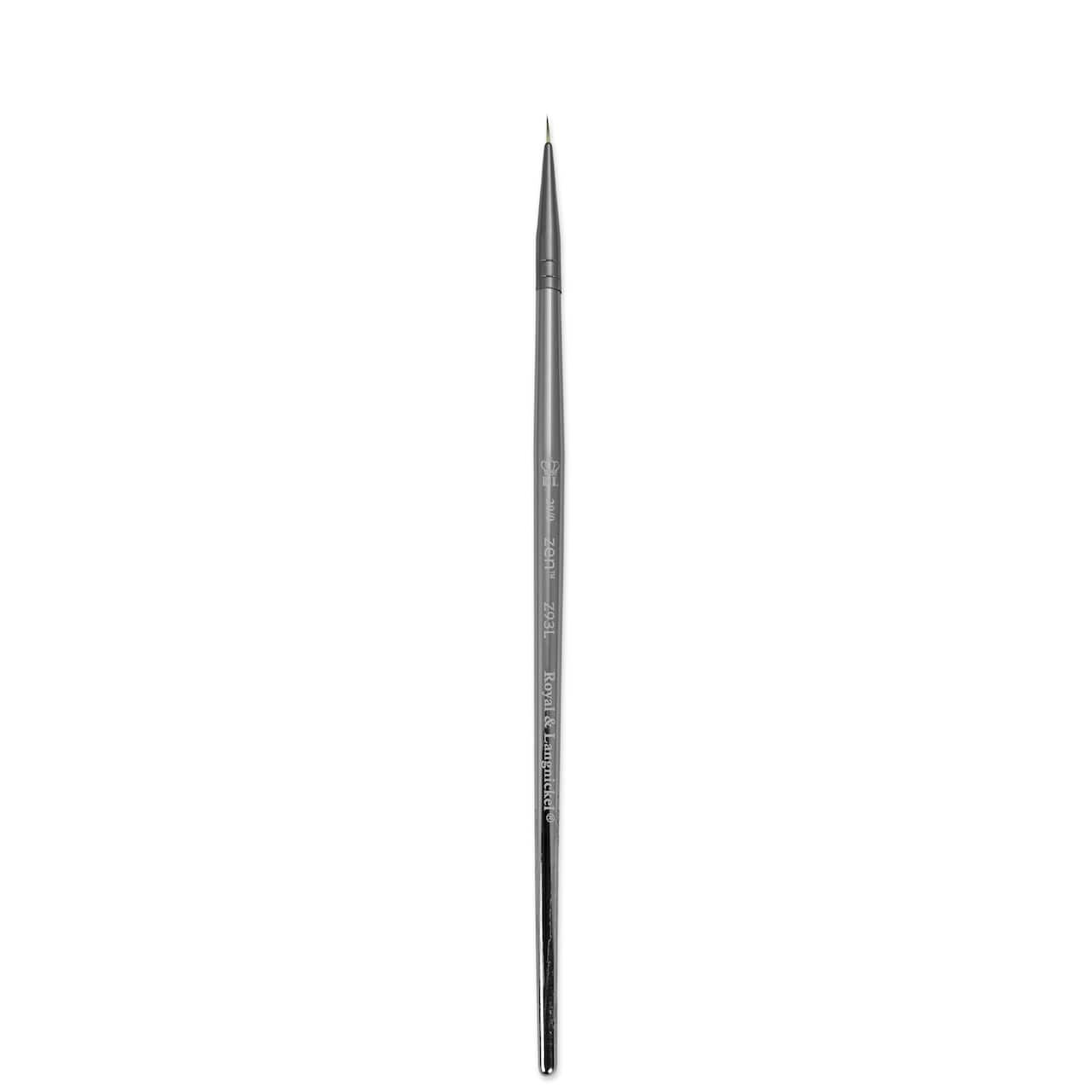 12 Pack: Zen™ Series 93 Acrylic Short Handle Liner Brush